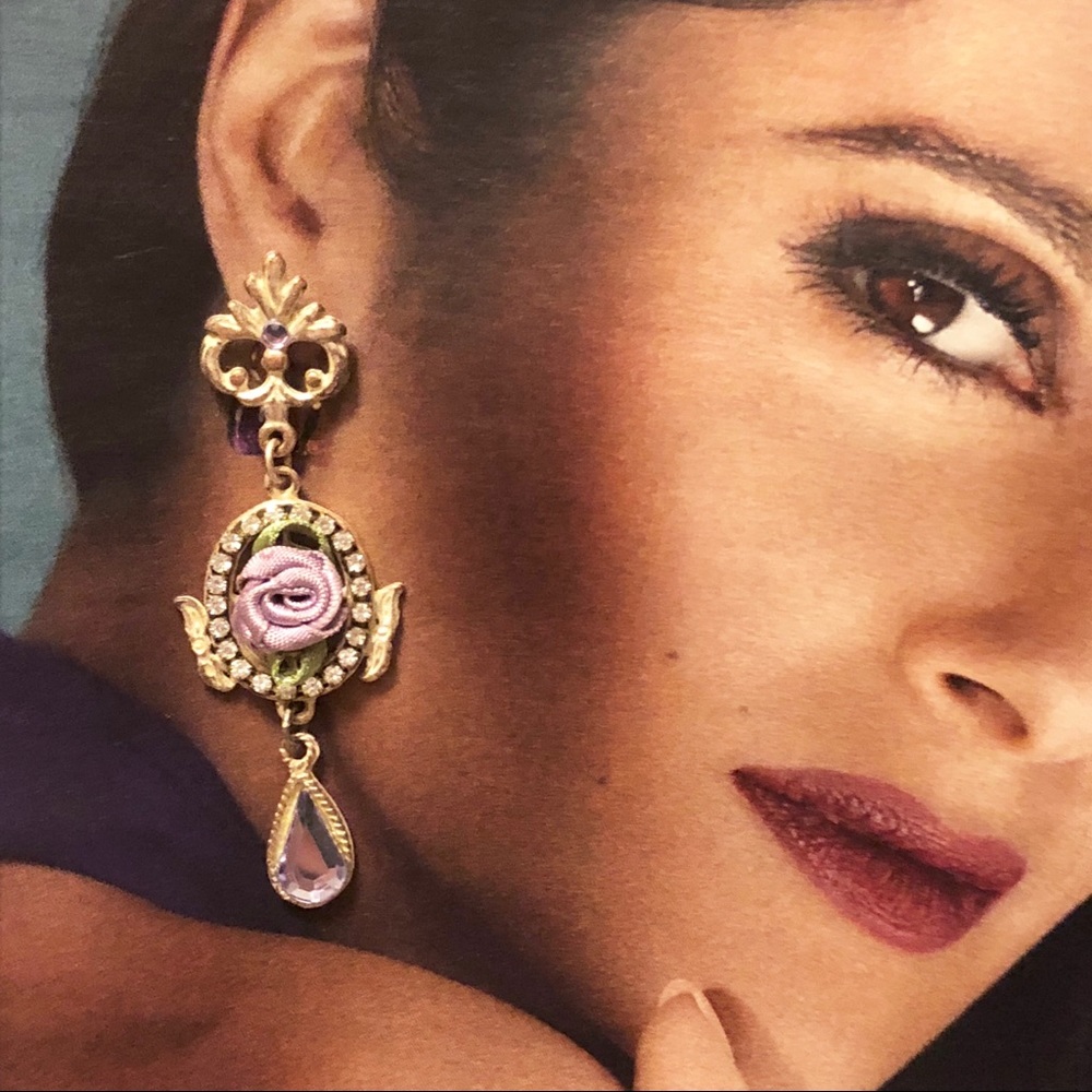 Handmade vintage Chandelier earrings
